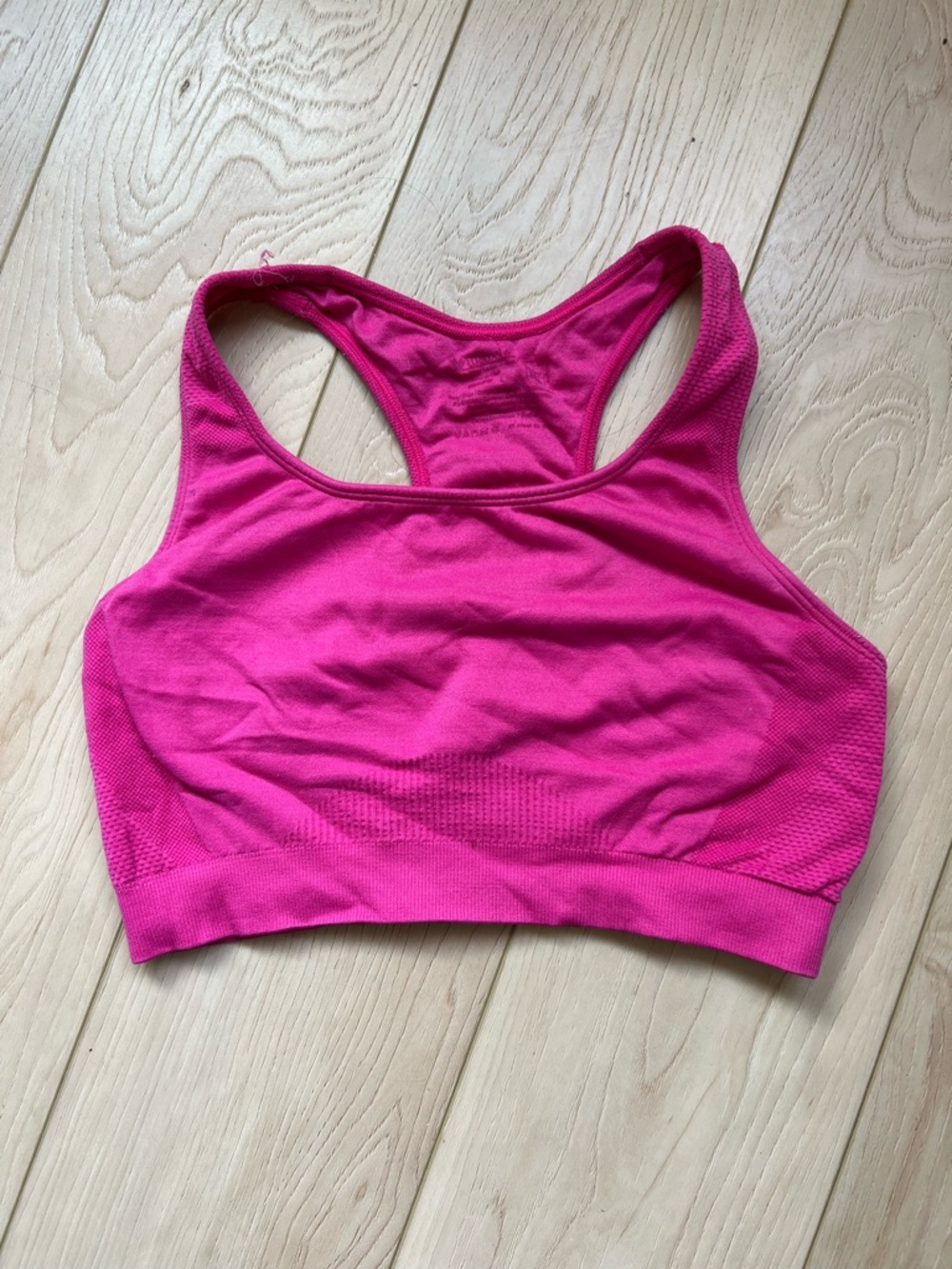 Women's Seamless Racerback Sports Bra - Bright Pink